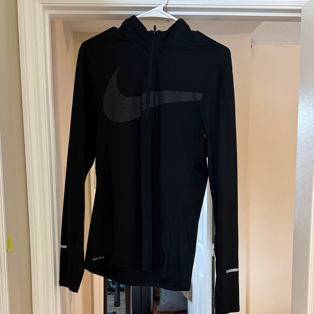 Nike Men’s Black Full-Zip Shirt
